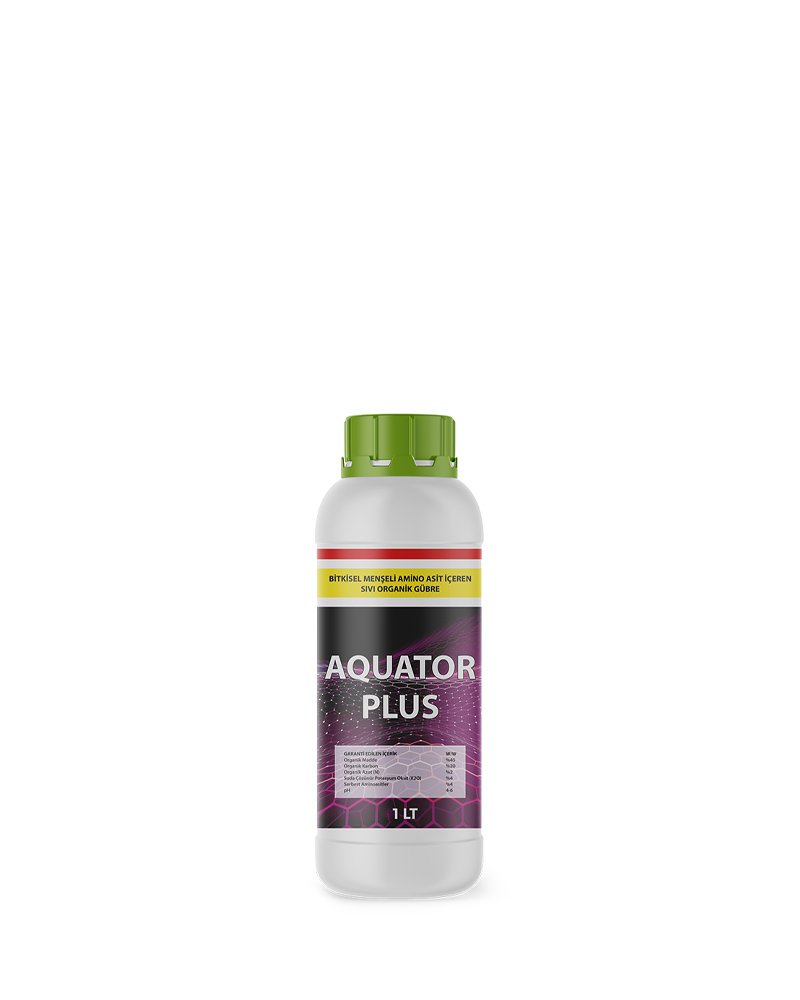 <b>AQUATOR PLUS</b> <br> Bitkisel Menşeli Amino Asit İçeren Sıvı Organik Gübre